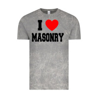Cloud Rock i love masonry Vintage Tee - linhVisuals
