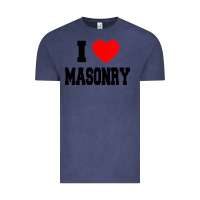 Vintage Denim i love masonry Vintage Tee - linhVisuals
