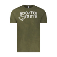 Vintage Olive rooster teeth Vintage Tee - linhVisuals