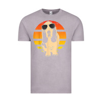 Vintage Zinc retro basset hound t shirt men women kids gift t shirt Vintage Tee - linhVisuals