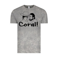 Cloud Rock the walking dead  coral Vintage Tee - linhVisuals