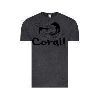 Vintage Black the walking dead  coral Vintage Tee - linhVisuals