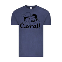 Vintage Denim the walking dead  coral Vintage Tee - linhVisuals
