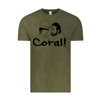 Vintage Olive the walking dead  coral Vintage Tee - linhVisuals