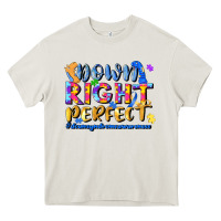 Cream down right perfect Heavy Core Tee - JahusDesignShop