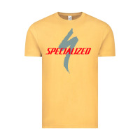 Vintage Mustard Specialized Bikes Bicycle Vintage Tee - linhVisuals