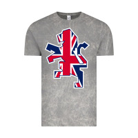 Cloud Rock great britain national Vintage Tee - linhVisuals