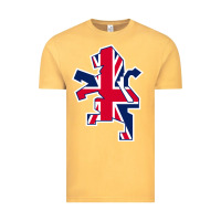 Vintage Mustard great britain national Vintage Tee - linhVisuals