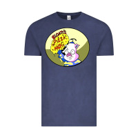 Vintage Denim bloaty pizza hog Vintage Tee - linhVisuals
