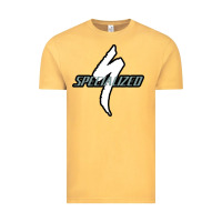 Vintage Mustard Specialized Bikes Bicycle Vintage Tee - linhVisuals