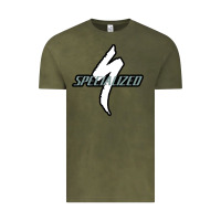 Vintage Olive Specialized Bikes Bicycle Vintage Tee - linhVisuals
