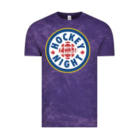 Cloud Purple hockey night in canada 1 Vintage Tee - linhVisuals