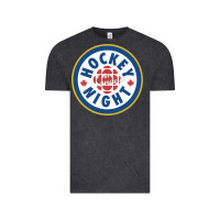 Vintage Black hockey night in canada 1 Vintage Tee - linhVisuals