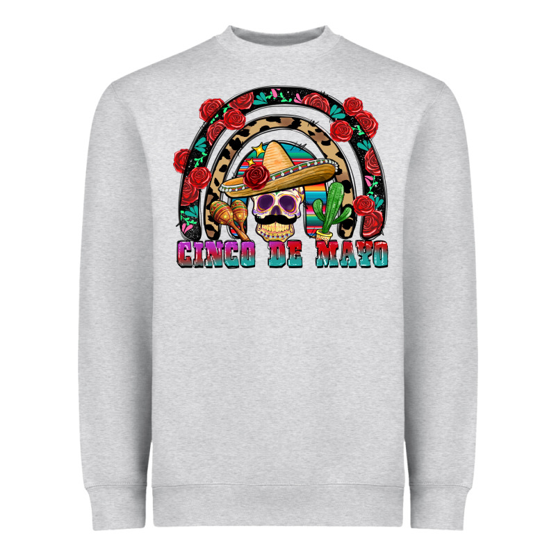 Cinco De Mayo Rainbow Heavyweight Sweatshirt by FaDigitalArtStudio | Teevron