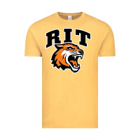 Vintage Mustard tiger Vintage Tee - linhVisuals