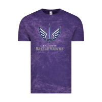 Cloud Purple suitable-st-battlehawks-worn Vintage Tee - linhVisuals