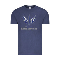 Vintage Denim suitable-st-battlehawks-worn Vintage Tee - linhVisuals