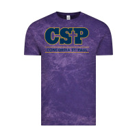 Cloud Purple CSP, concordia university st paul, apparel Vintage Tee - linhVisuals