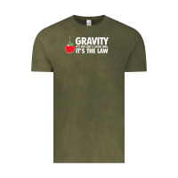 Vintage Olive gravity, it's not just a good idea Vintage Tee - linhVisuals