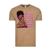Vintage Coffee afro woman cancer Vintage Tee - texasbilliewilder