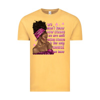 Vintage Mustard afro woman cancer Vintage Tee - texasbilliewilder