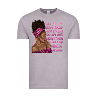 Vintage Zinc afro woman cancer Vintage Tee - texasbilliewilder