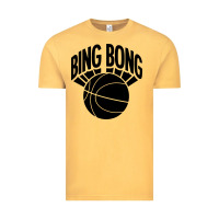 Vintage Mustard black bing bong Vintage Tee - linhVisuals