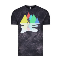 Cloud Black bigfoot t  shirt bigfoot   bigfoot 8 Vintage Tee - linhVisuals