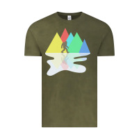 Vintage Olive bigfoot t  shirt bigfoot   bigfoot 8 Vintage Tee - linhVisuals