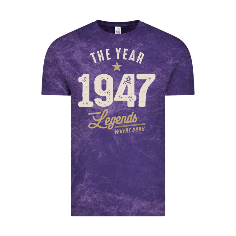 The Year 1947 - 75th Birthday Vintage Classic Vintage Tee by linhVisuals | Teevron