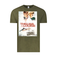 Vintage Olive Thelma & Louise - CAR Vintage Tee - linhVisuals