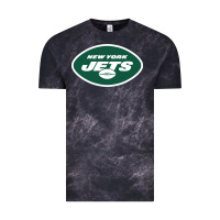 Cloud Black suitable-new-york-jets-worn Vintage Tee - linhVisuals