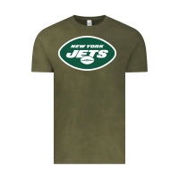 Vintage Olive suitable-new-york-jets-worn Vintage Tee - linhVisuals