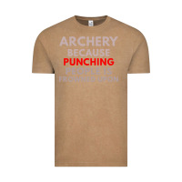 Vintage Coffee archery because punching people is frowned upon Vintage Tee - linhVisuals