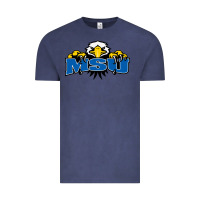 Vintage Denim morehead state eagles Vintage Tee - linhVisuals