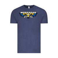 Vintage Denim morehead state eagles Vintage Tee - linhVisuals