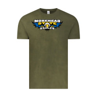 Vintage Olive morehead state eagles Vintage Tee - linhVisuals