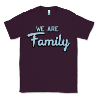 Plum We Are Family Classic Tee - Bettercallsaul