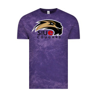 Cloud Purple siu edwardsville cougars Vintage Tee - linhVisuals