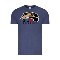 Vintage Denim siu edwardsville cougars Vintage Tee - linhVisuals
