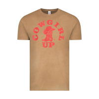 Cowgirl Up Leopad Hat Boot Rodeo Western Country Southern T Shirt Vintage Tee | Teevron