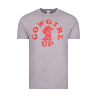 Vintage Zinc cowgirl up leopad hat boot rodeo western country southern t shirt Vintage Tee - linhVisuals