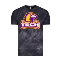 Cloud Black tennessee tech golden Vintage Tee - linhVisuals