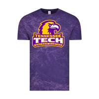 Cloud Purple tennessee tech golden Vintage Tee - linhVisuals