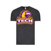 Vintage Black tennessee tech golden Vintage Tee - linhVisuals