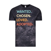 Cloud Black adoption day announcement   wanted chosen loved adopted premium t shir Vintage Tee - linhVisuals