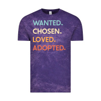 Cloud Purple adoption day announcement   wanted chosen loved adopted premium t shir Vintage Tee - linhVisuals