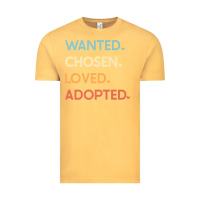 Vintage Mustard adoption day announcement   wanted chosen loved adopted premium t shir Vintage Tee - linhVisuals
