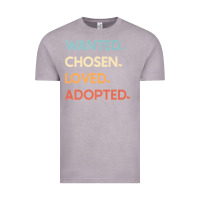 Vintage Zinc adoption day announcement   wanted chosen loved adopted premium t shir Vintage Tee - linhVisuals