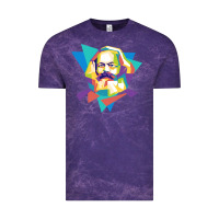 Cloud Purple karl marx get vintage Vintage Tee - linhVisuals